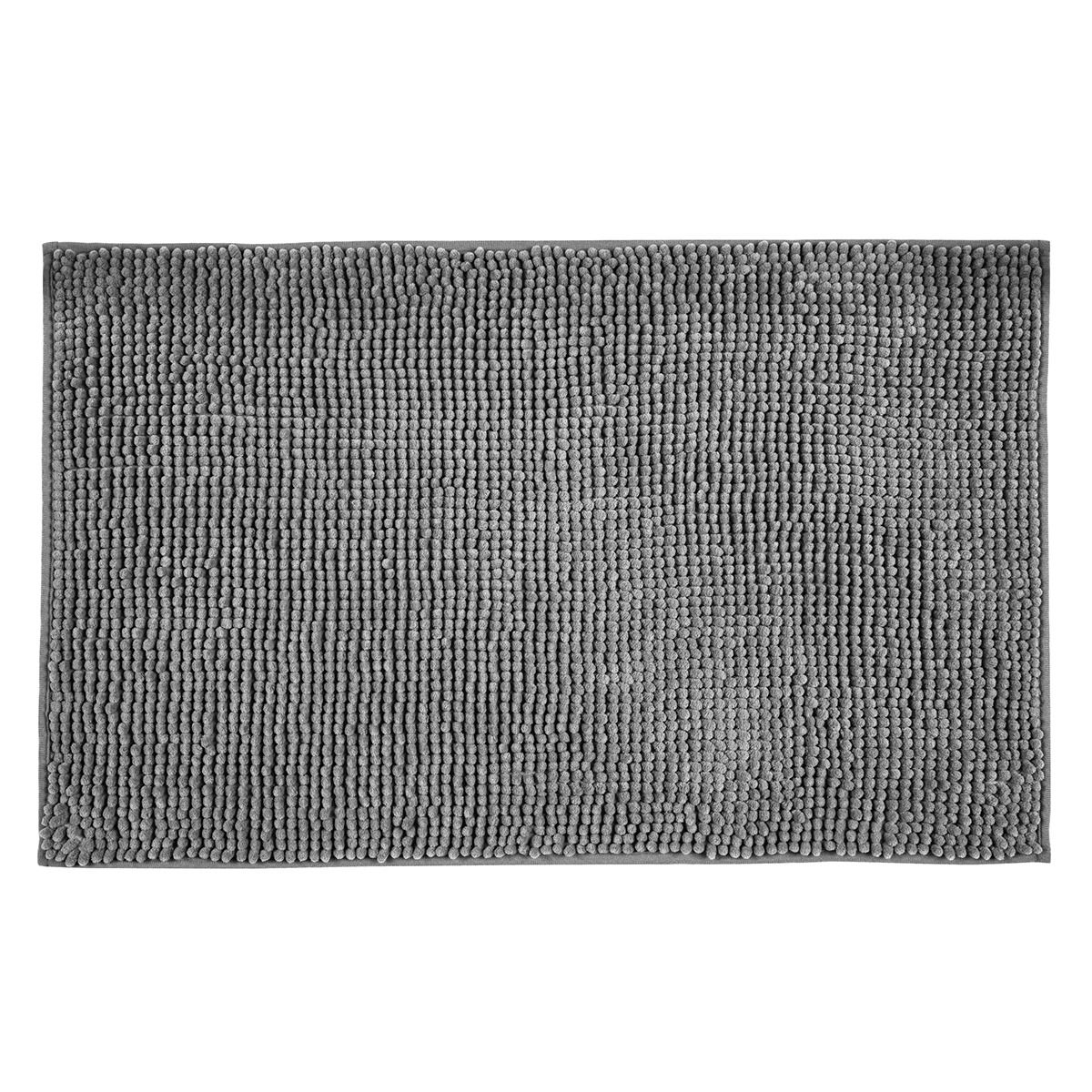 Wenko Allstar Chenille Bademåtte 50x80 cm - Antracitgrå