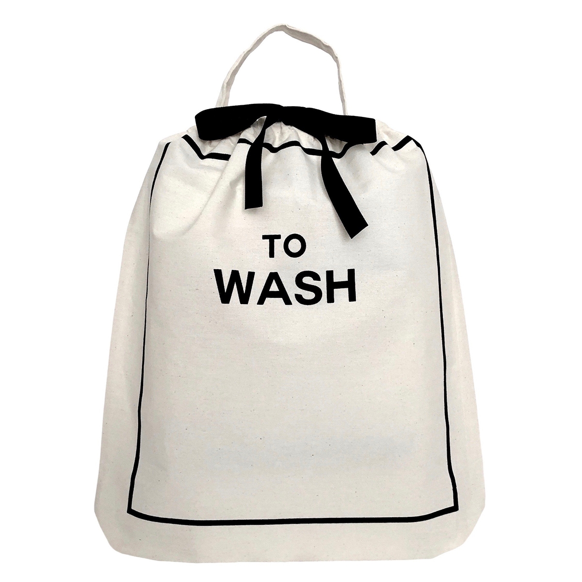 Bag All - Bomuldspose til vasketøj - To Wash, creme