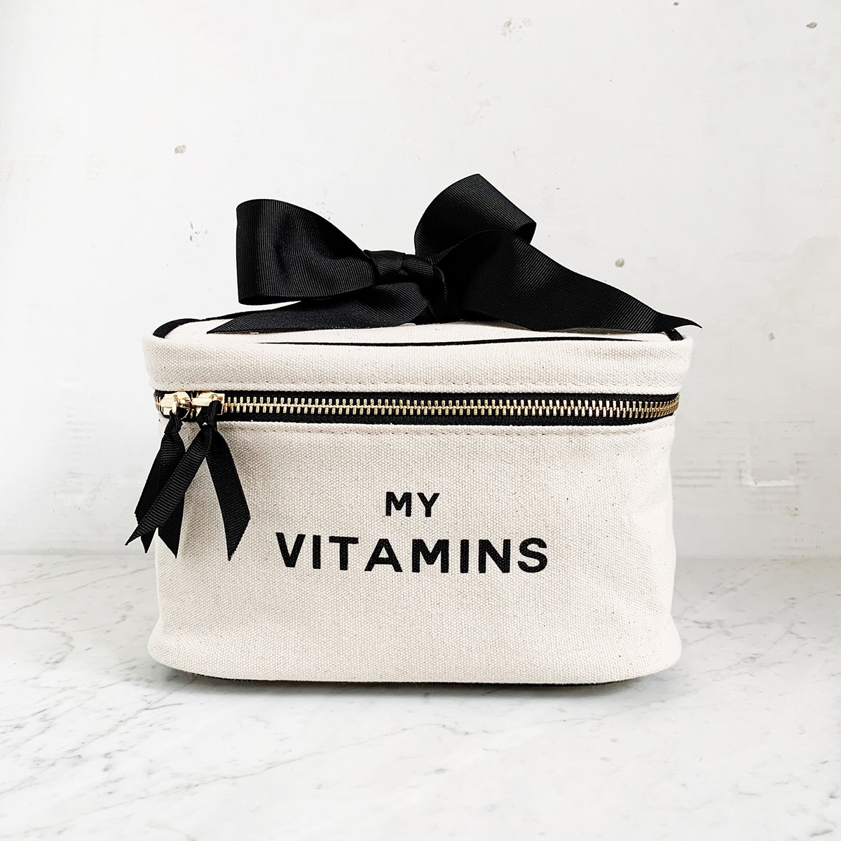 Bag All - Vitamin taske - My vitamins, Cream
