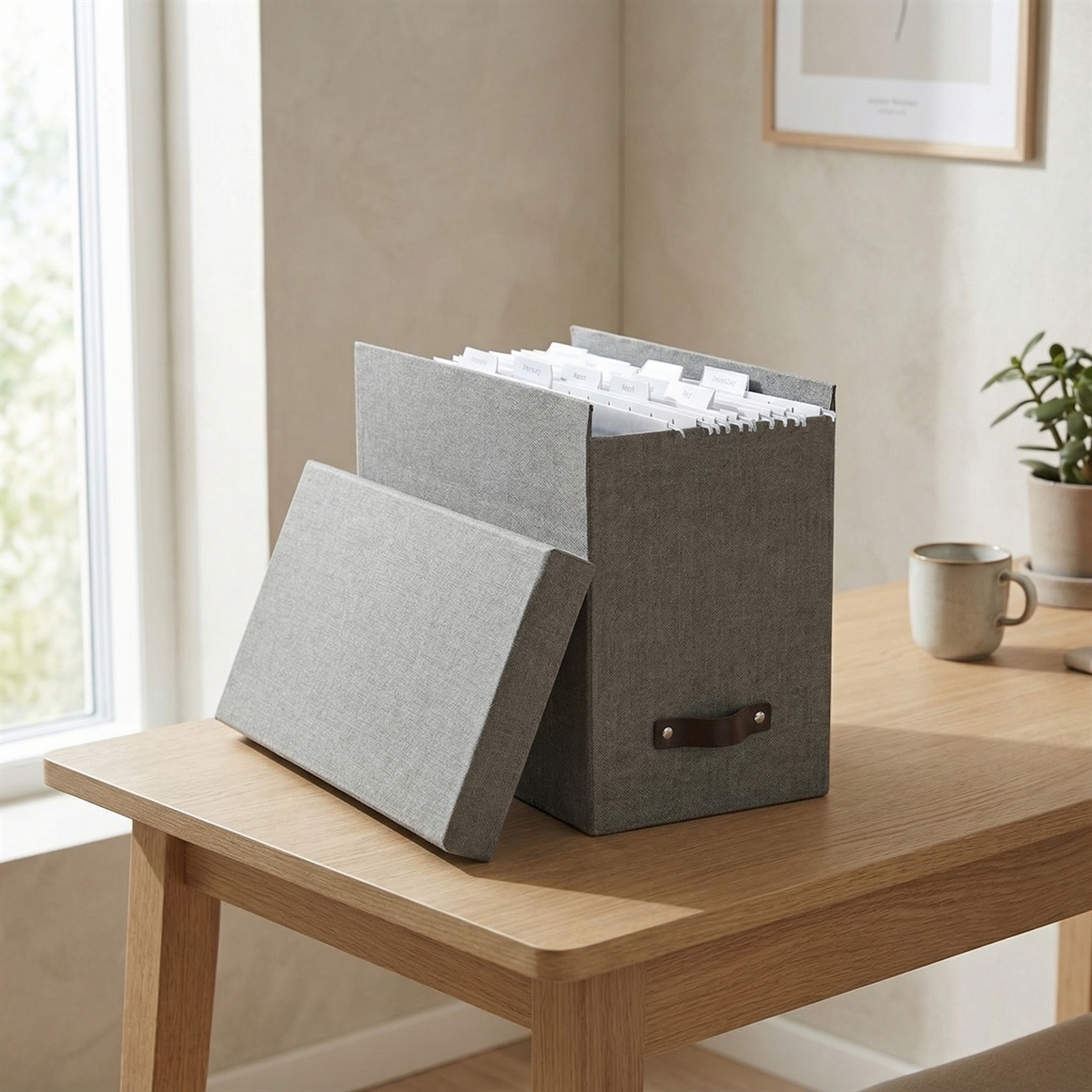 Bigso Box of Sweden - Johan - Filebox, Grå