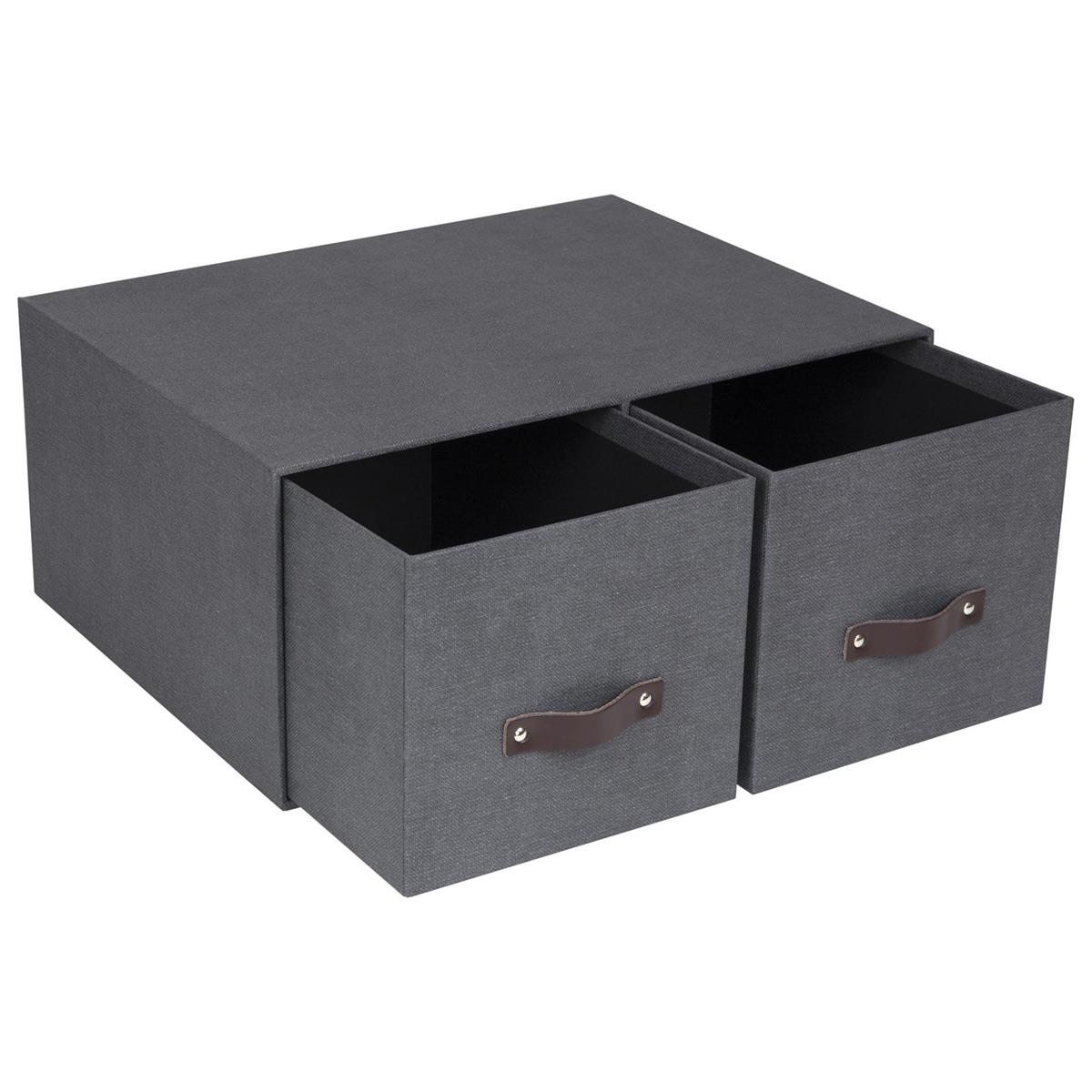 Bigso Box of Sweden - Aron skuffedarium, sort