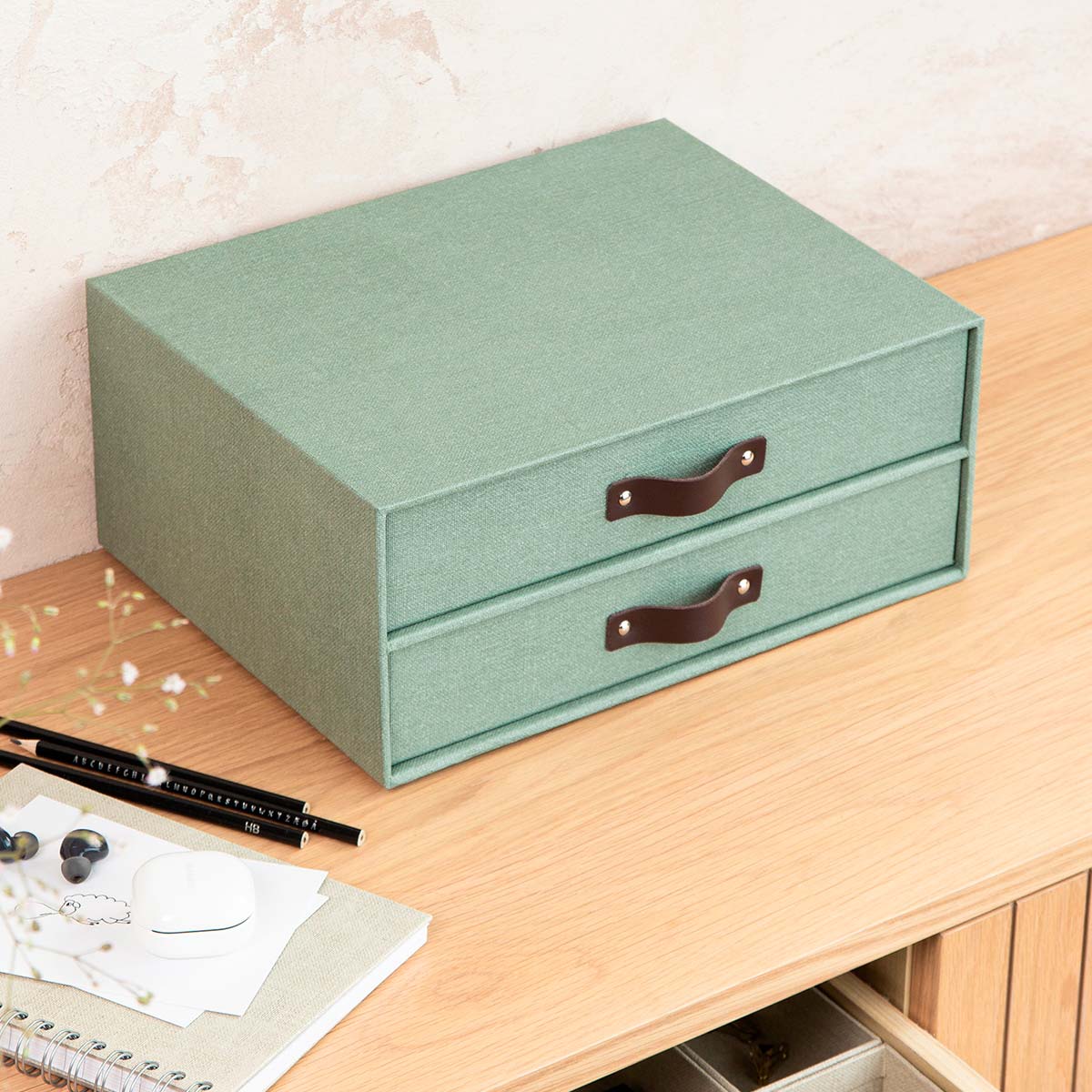 Bigso Box of Sweden - Birger - Skuffedarium, Soft Teal