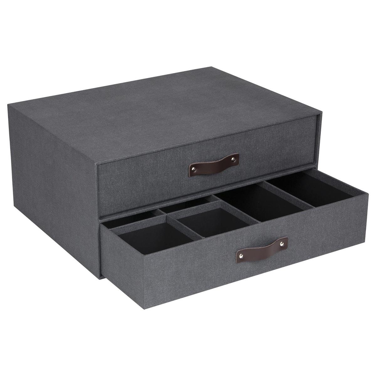 Bigso Box of Sweden - Elton skuffedarium, sort