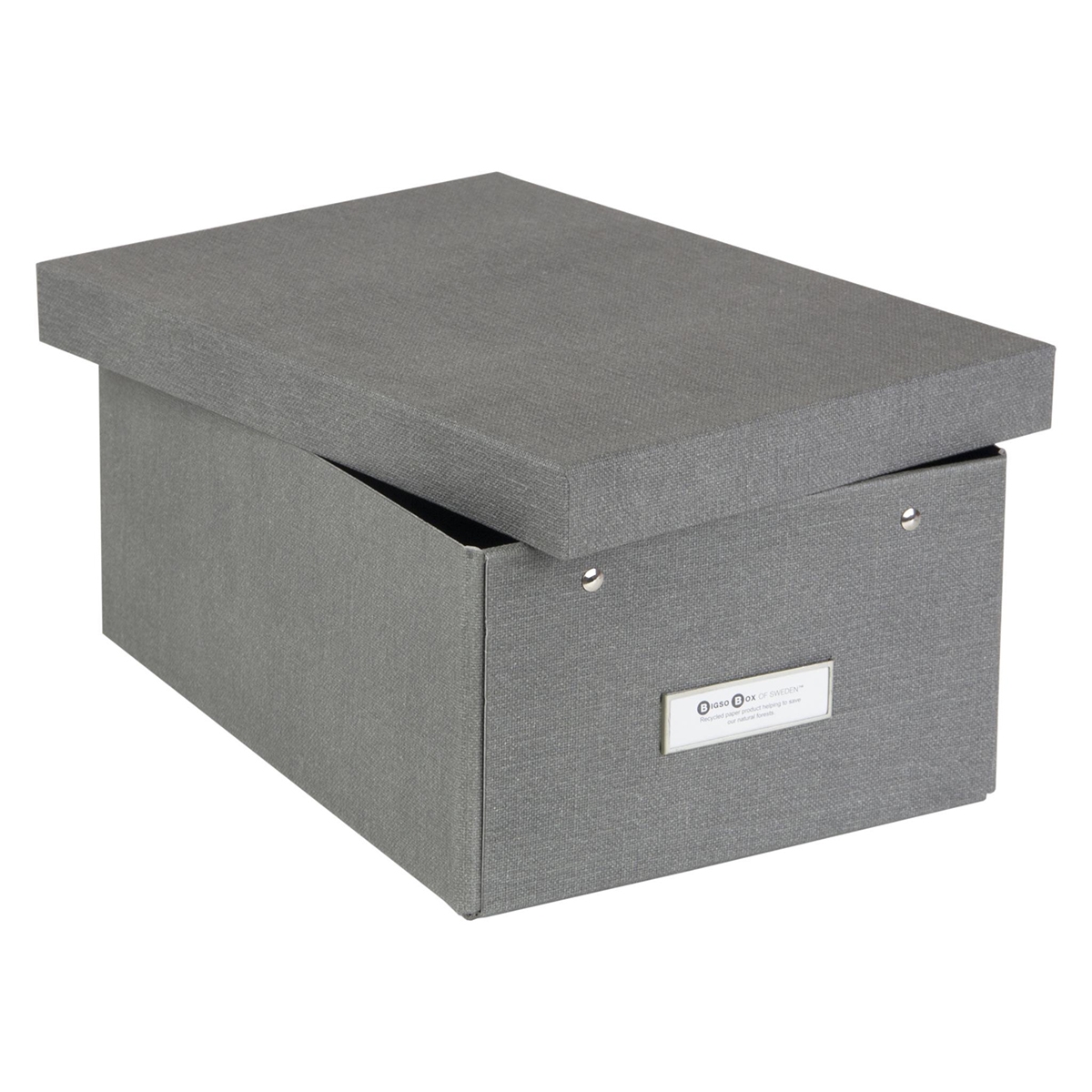 Bigso Box of Sweden - Opbevaringskasse Small - Karin - Grå