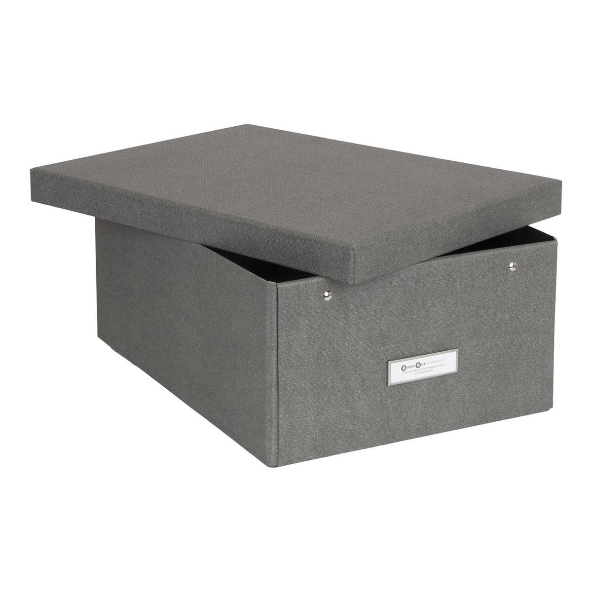 Bigso Box of Sweden - Opbevaringskasse Medium - Katia - Grå