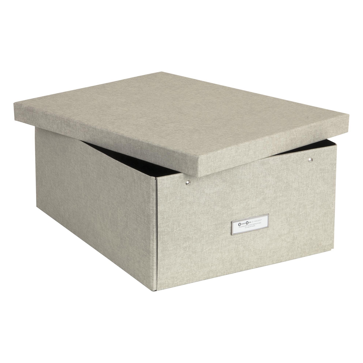 Bigso Box of Sweden - Opbevaringskasse Large - Katrin - Linen