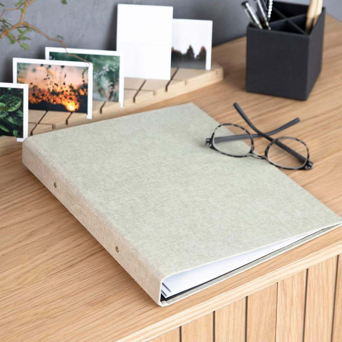 Bigso Box of Sweden - Ringo Ringbind, Linen
