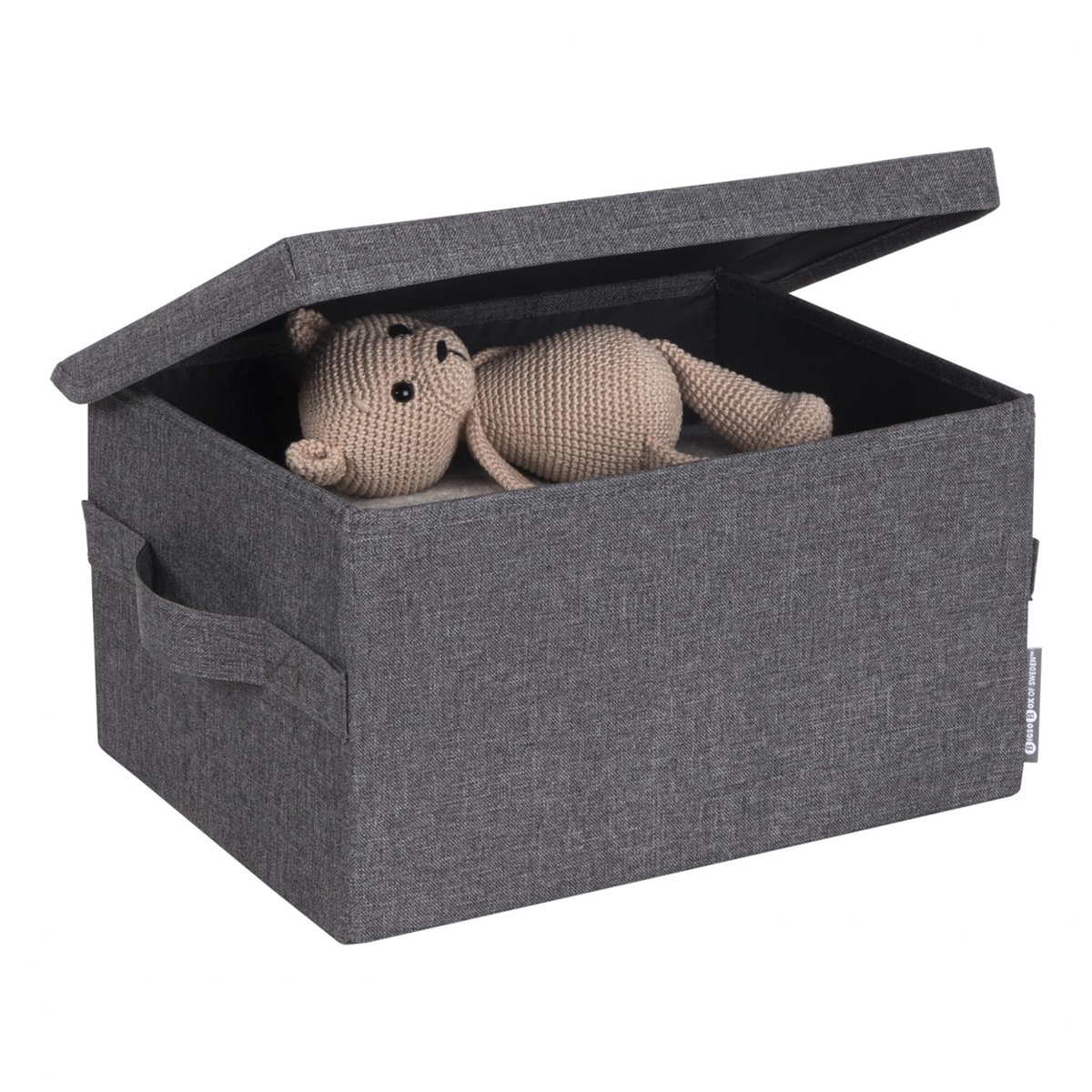 Bigso Box of Sweden - Malmø Stofkasse med låg - Small