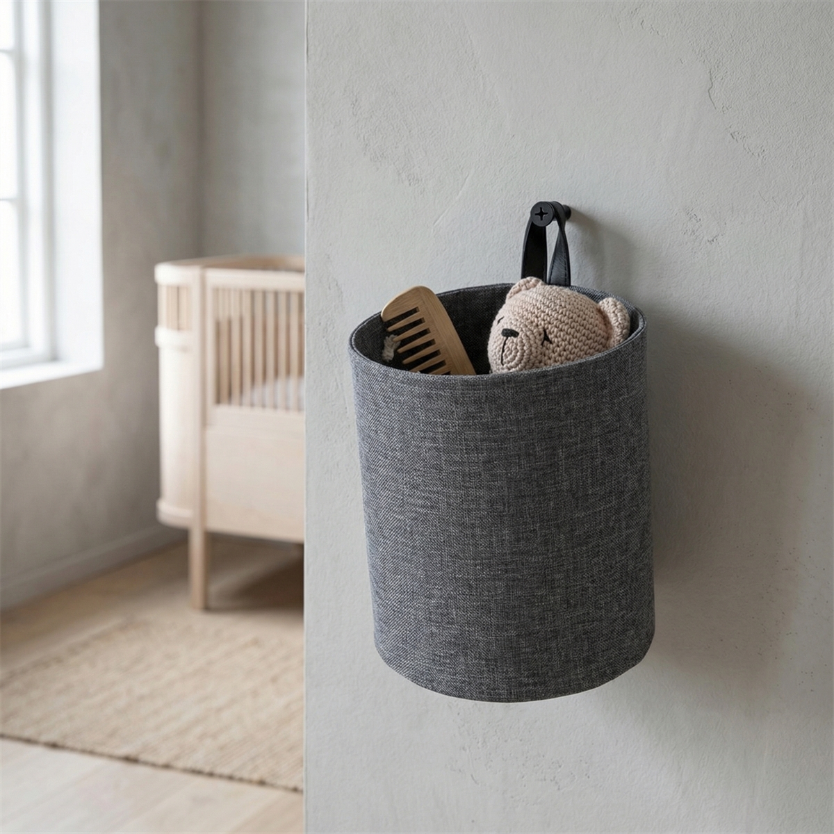 Bigso Box of Sweden - Hang Around, small - Grå