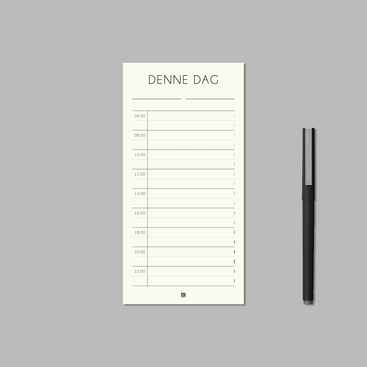 Boxdelux blok M65 - Denne dag - Nordic