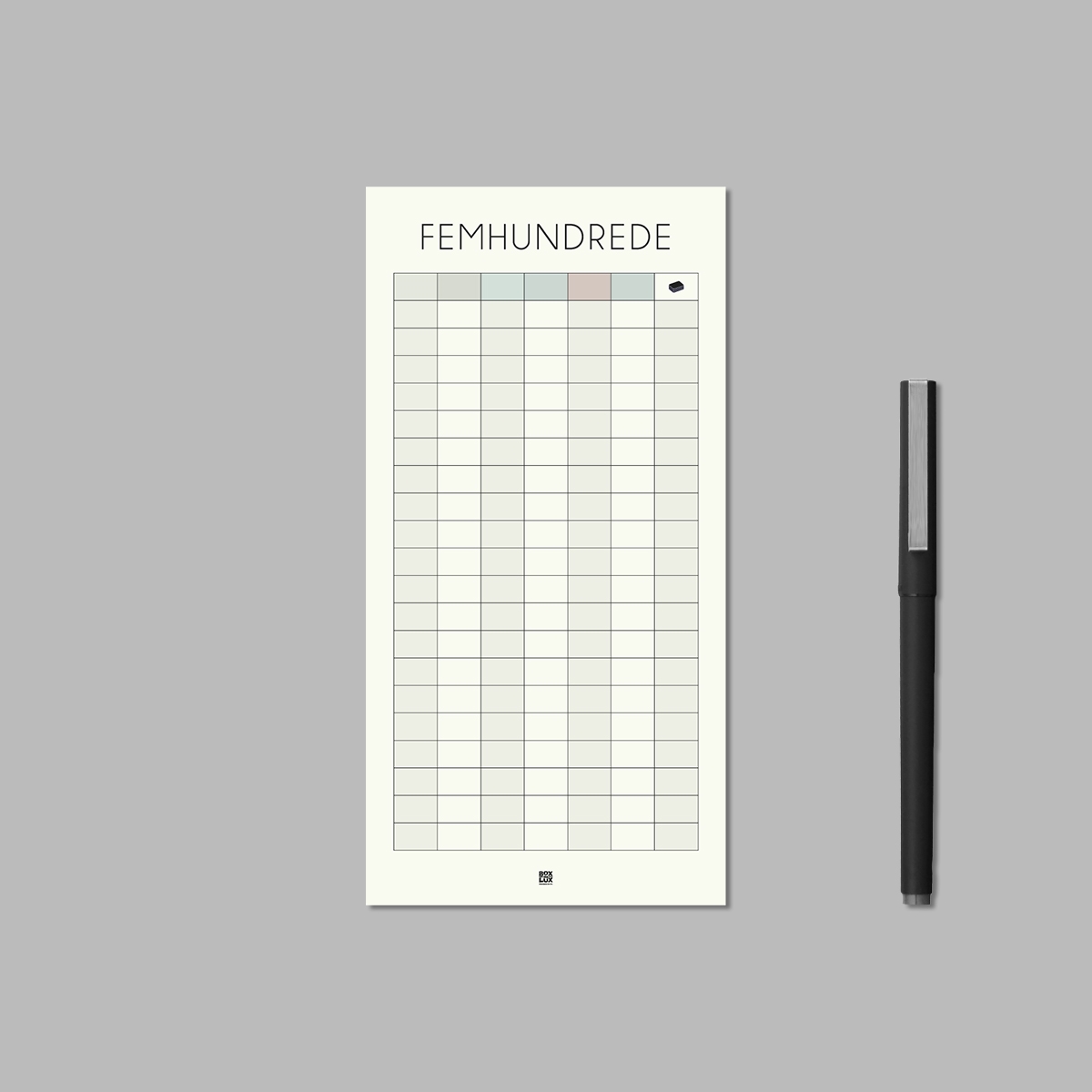 Boxdelux blok M65 - Femhundrede - Nordic