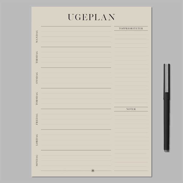 Ugeplaner