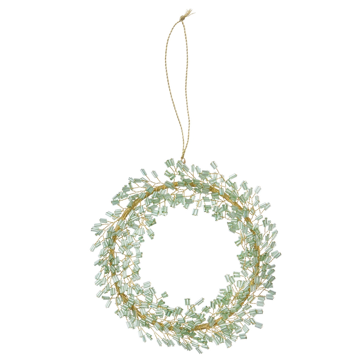 Bungalow Perlepynt - Jade, Mio krans, 13 cm