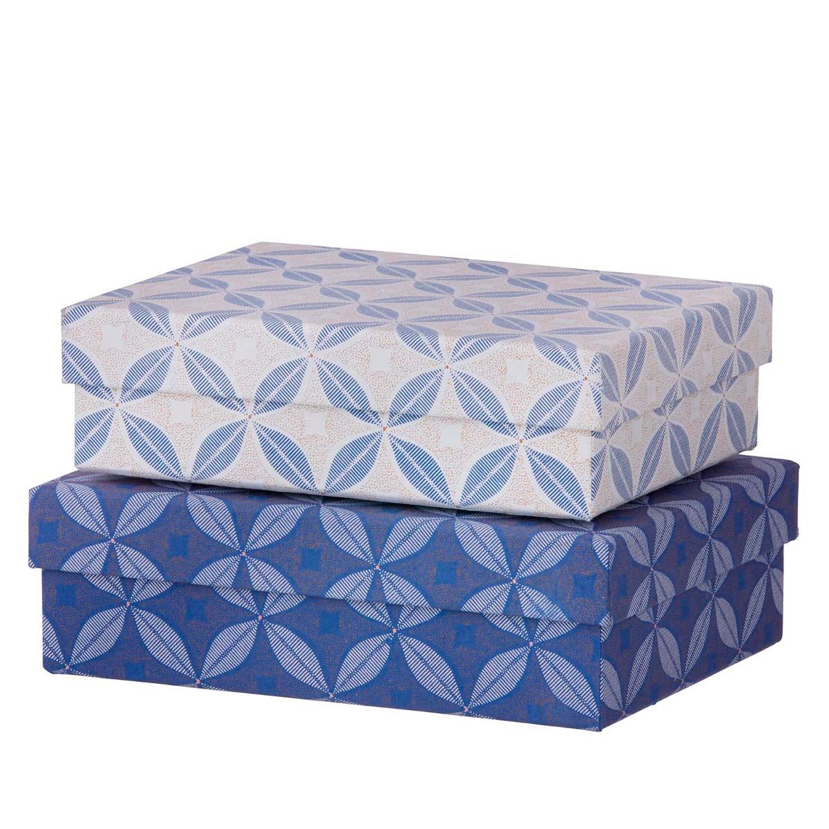 Bungalow Oblong SMALL æskesæt - Kavali Indigo