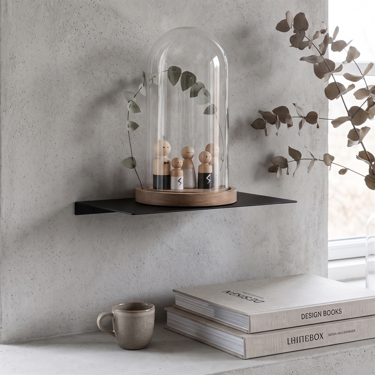 Como Hylde 25 x 15 cm - Sort metal