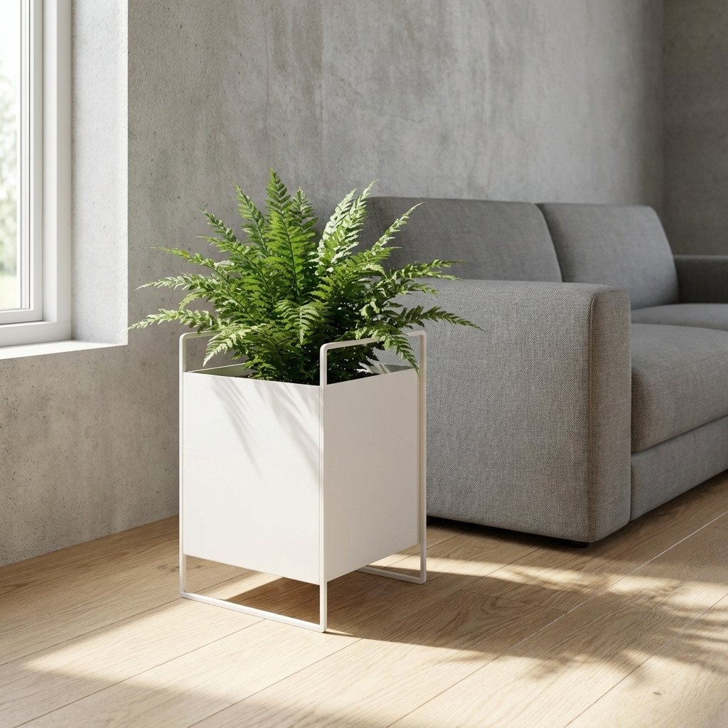 Como Planteskjuler - LARGE- Hvid