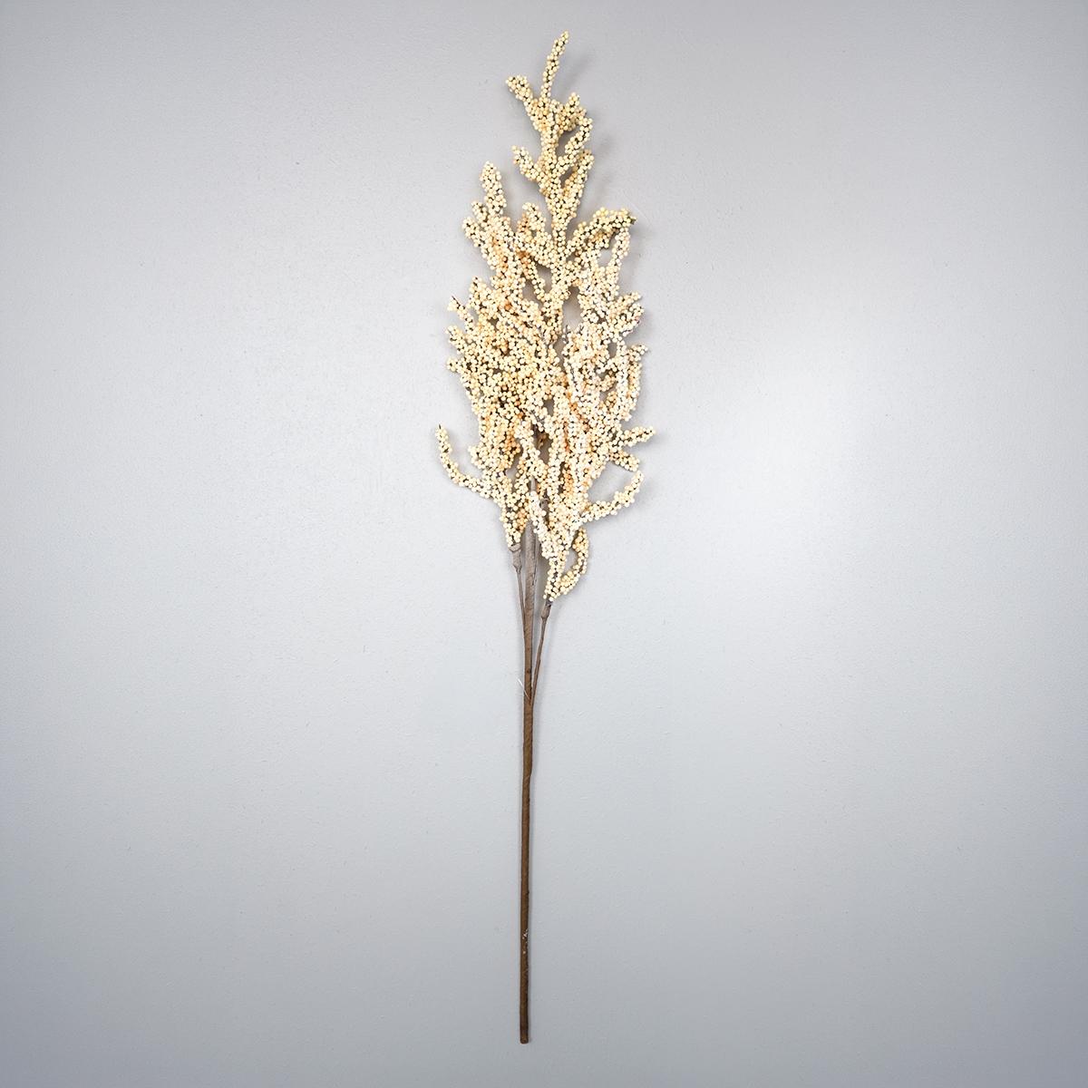 Bungalow Kunstig Blomst - Snowberry Branch, Ivory