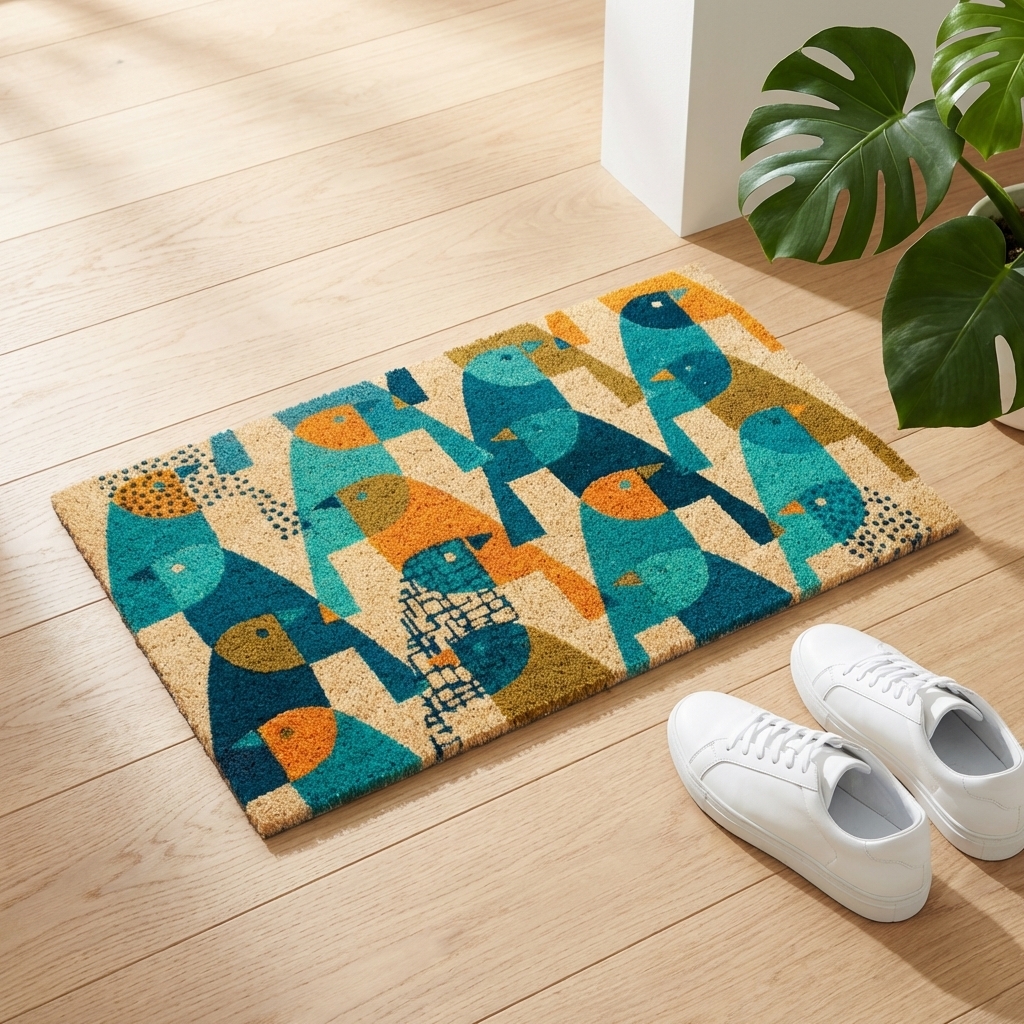 Entryways Dørmåtte i kokos 43x71 cm - Finker