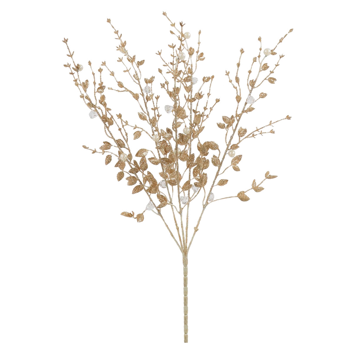 Hoff Kunstig Gren - Glamour Christmasbranch, Champagne, 42 cm