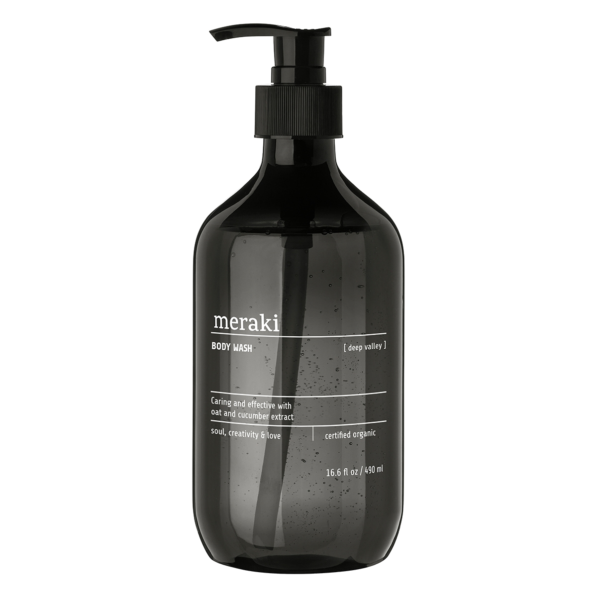 Meraki Bodywash - Deep Valley, 490 ml.