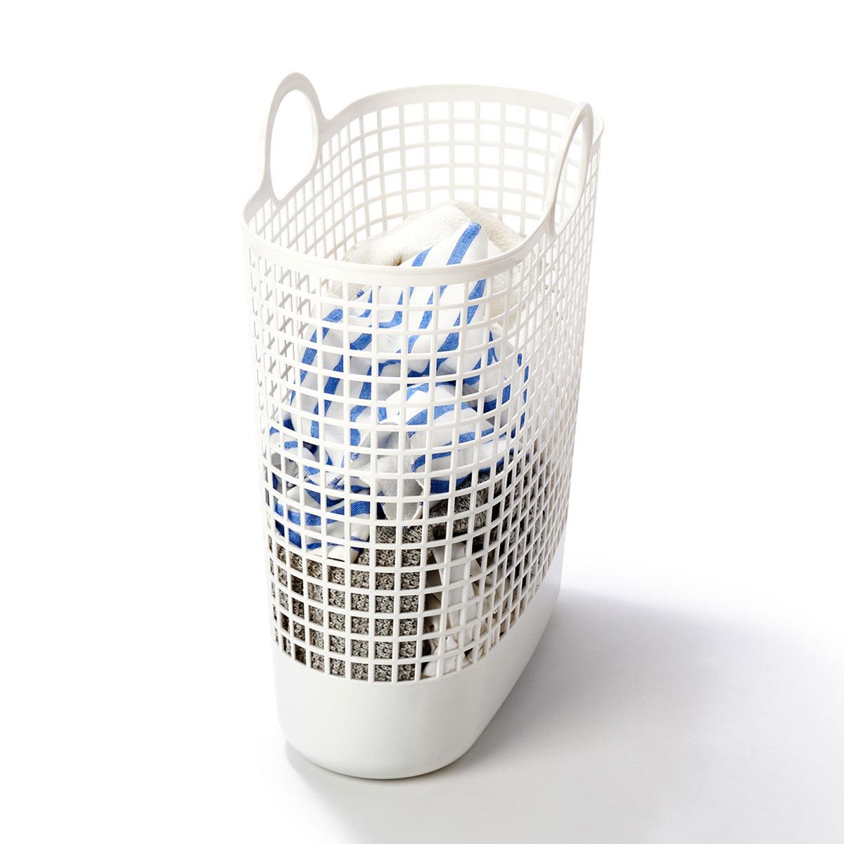 Like-It - Regitze opbevaringskurv i hvid plast - Large
