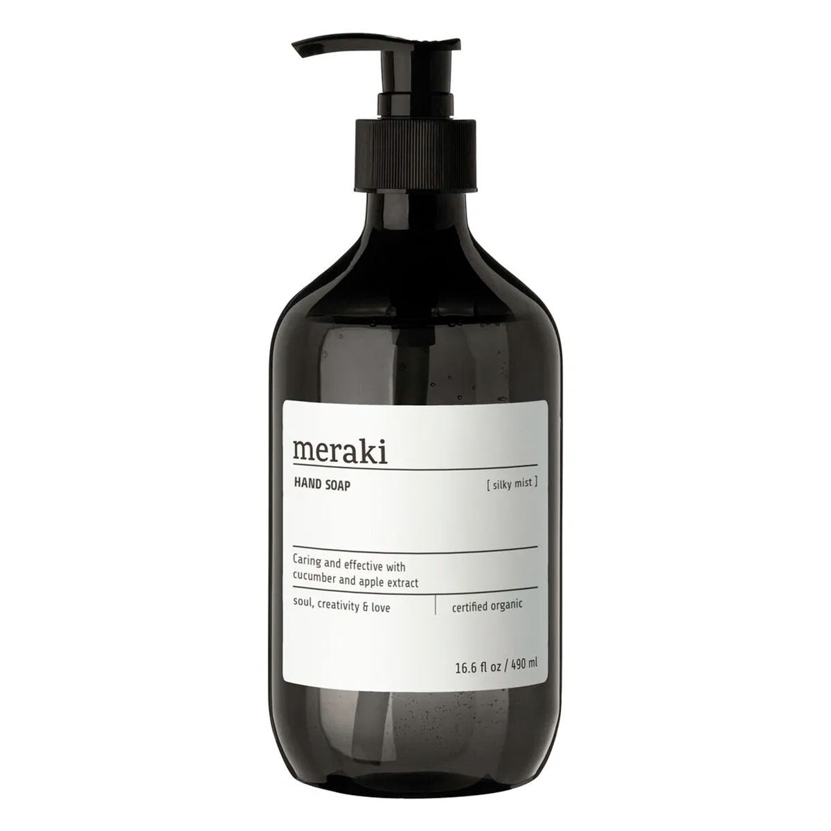 Meraki håndsæbe - Silky Mist, 490ml