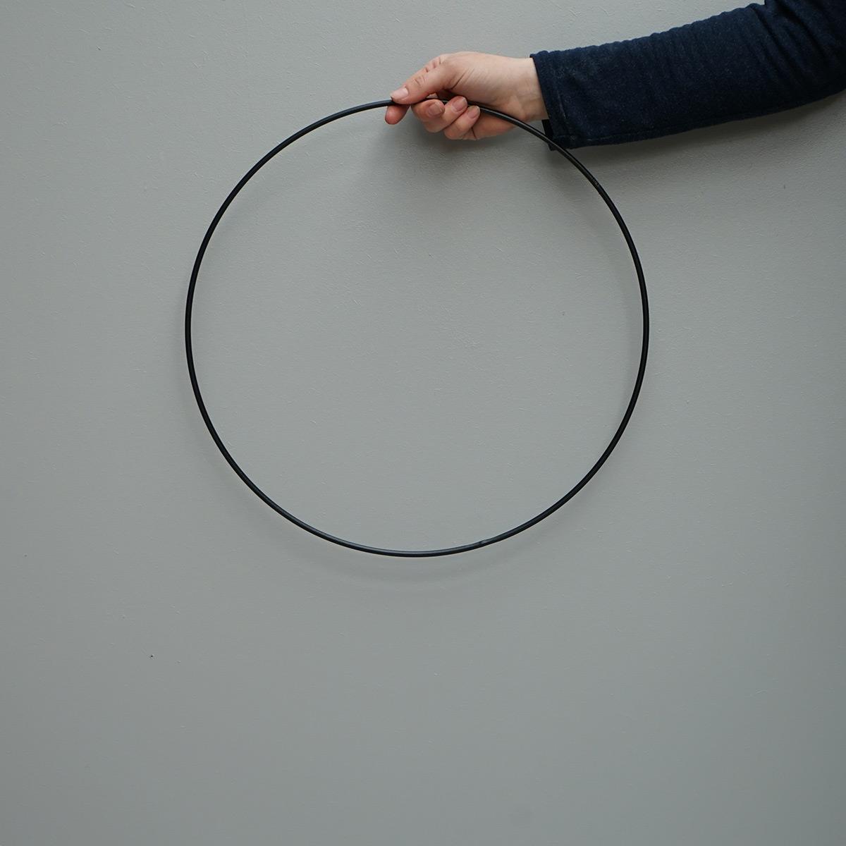 Como Metalring til dekorationer, 29 cm, Sort