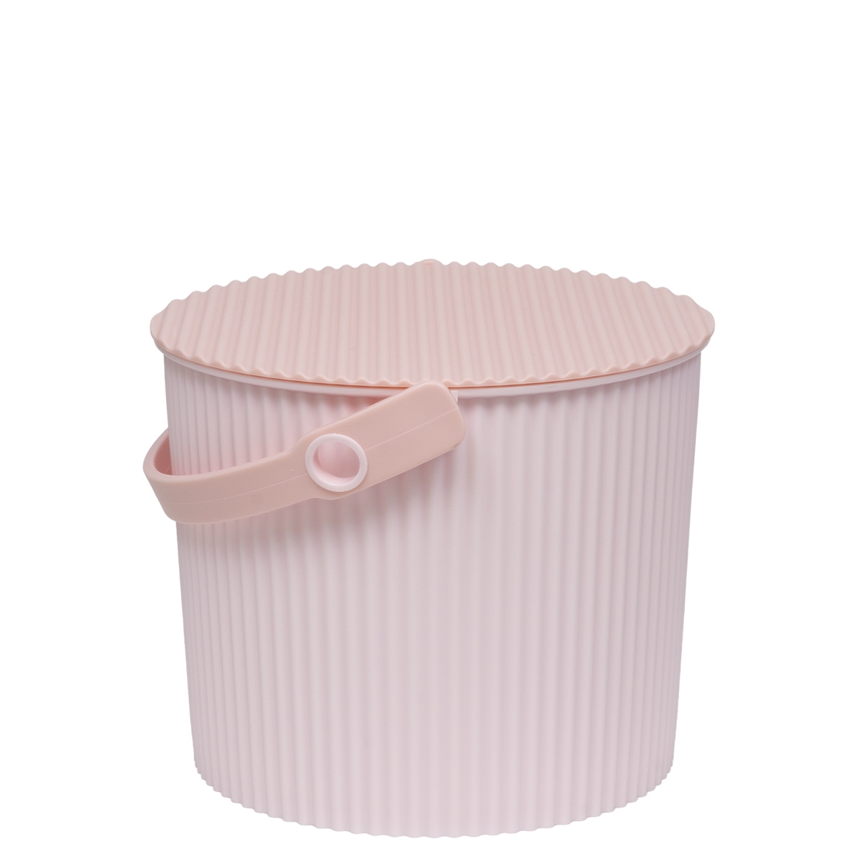 Omnioutil Plastikspand - Pastel Peach Pink 8 liter
