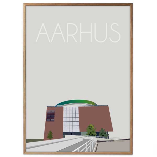 Danmark Plakat - Århus, ARoS