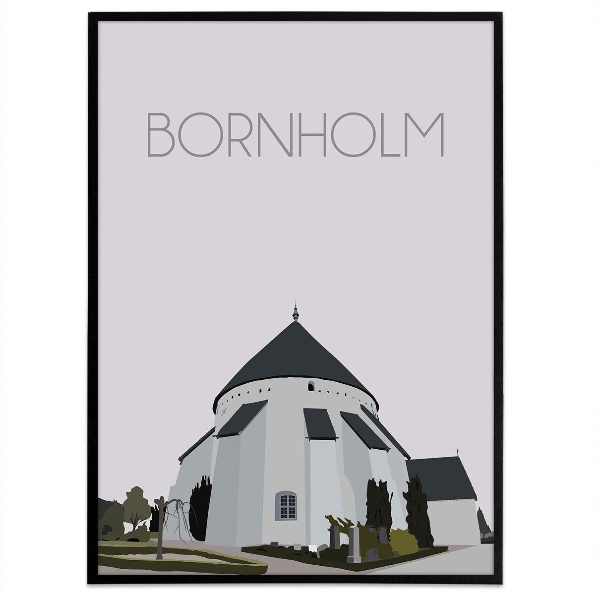 Plakat - Danmark - Bornholm