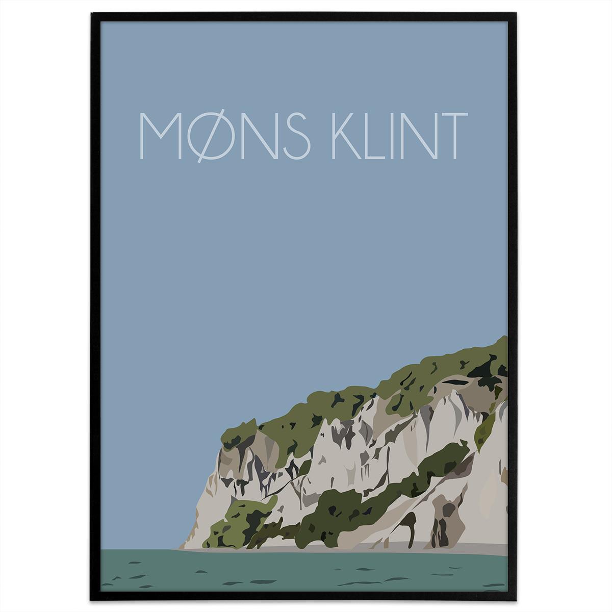 Plakat - Danmark - Møns Klint