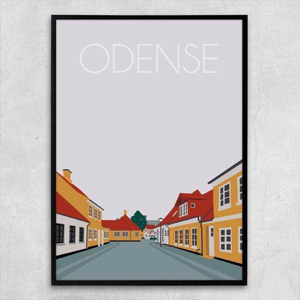 Danmark Plakat - Odense