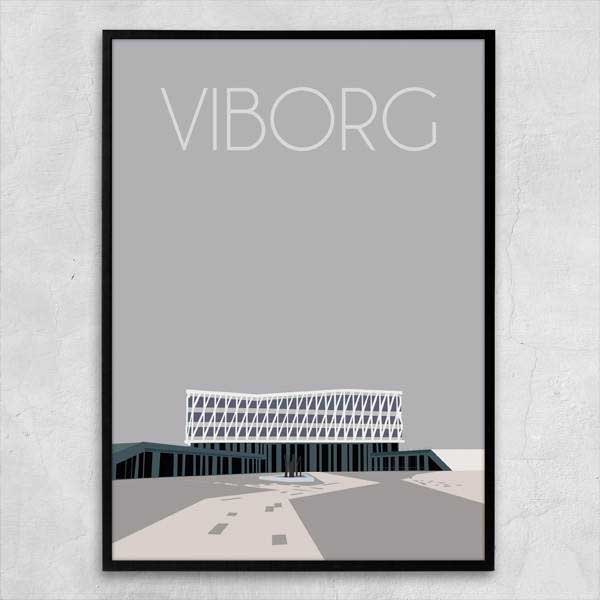 Danmark Plakat - Viborg. Vælg str.