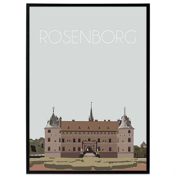 Plakat - Danmark - Rosenborg