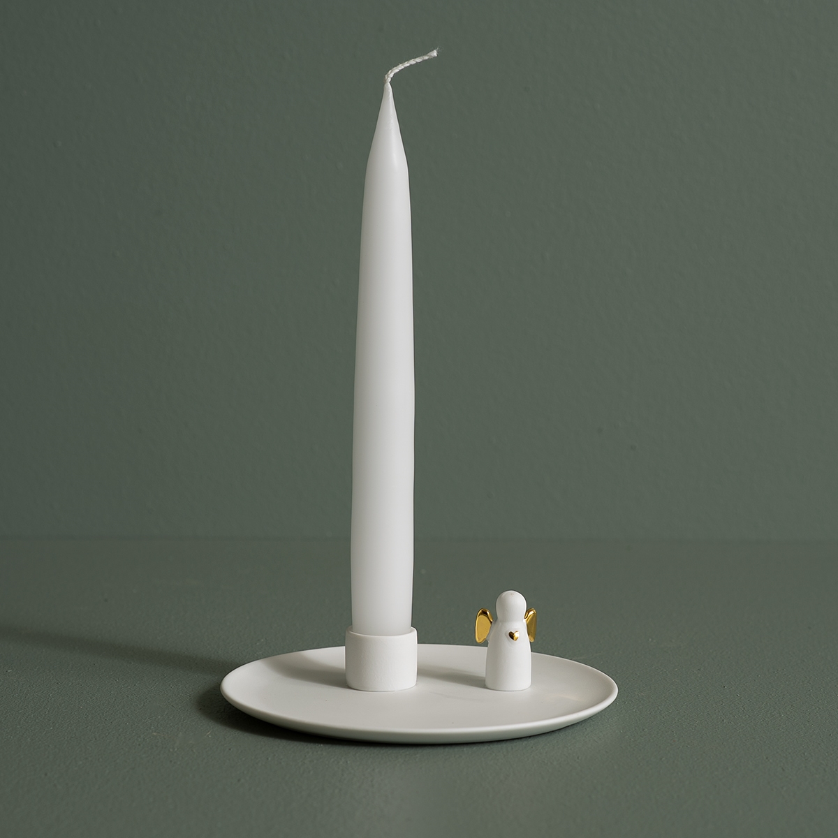 Räder Lysestage i porcelæn - Angel