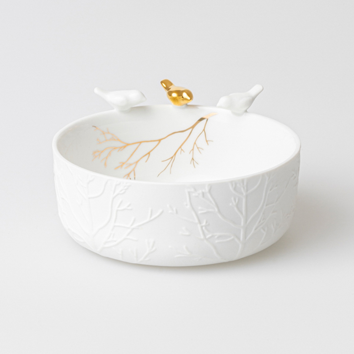 Räder Mellem Skål i porcelæn - Birdies