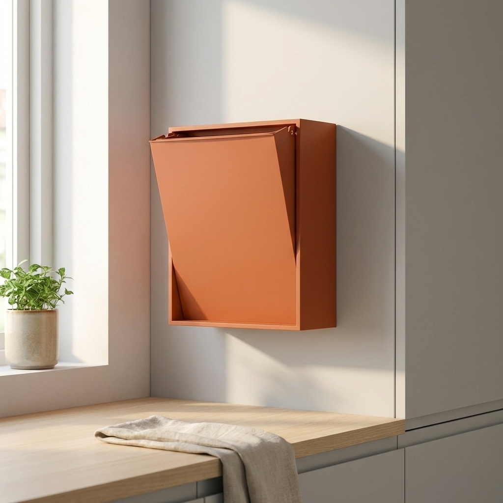 ReCollector væghængt box til affaldssortering - Nordic Sunset