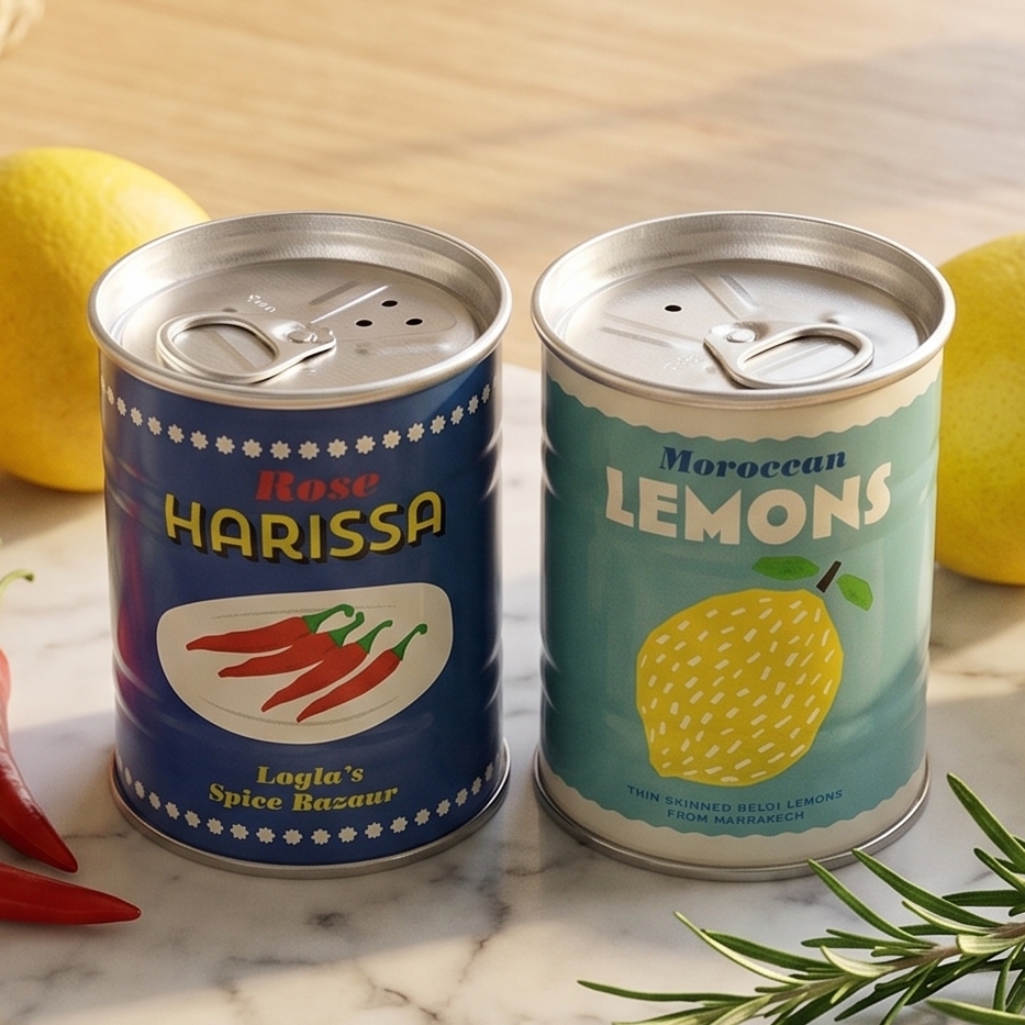 Rex London Salt og Peberdåser - Lemon/Harissa