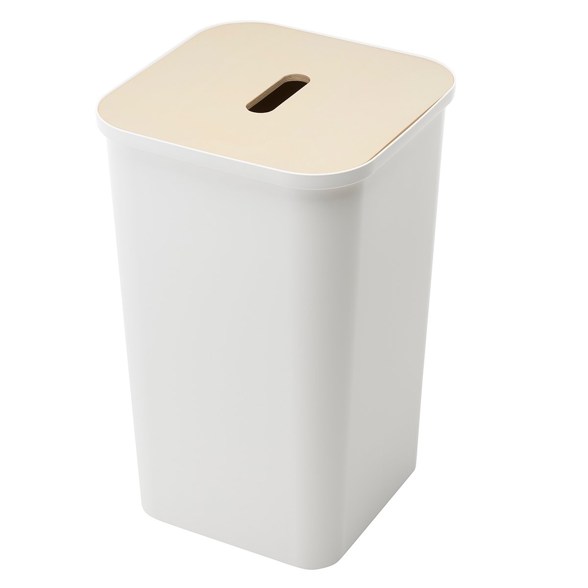 Smartstore Collect 53 liters plastbeholder med låg - Hvid