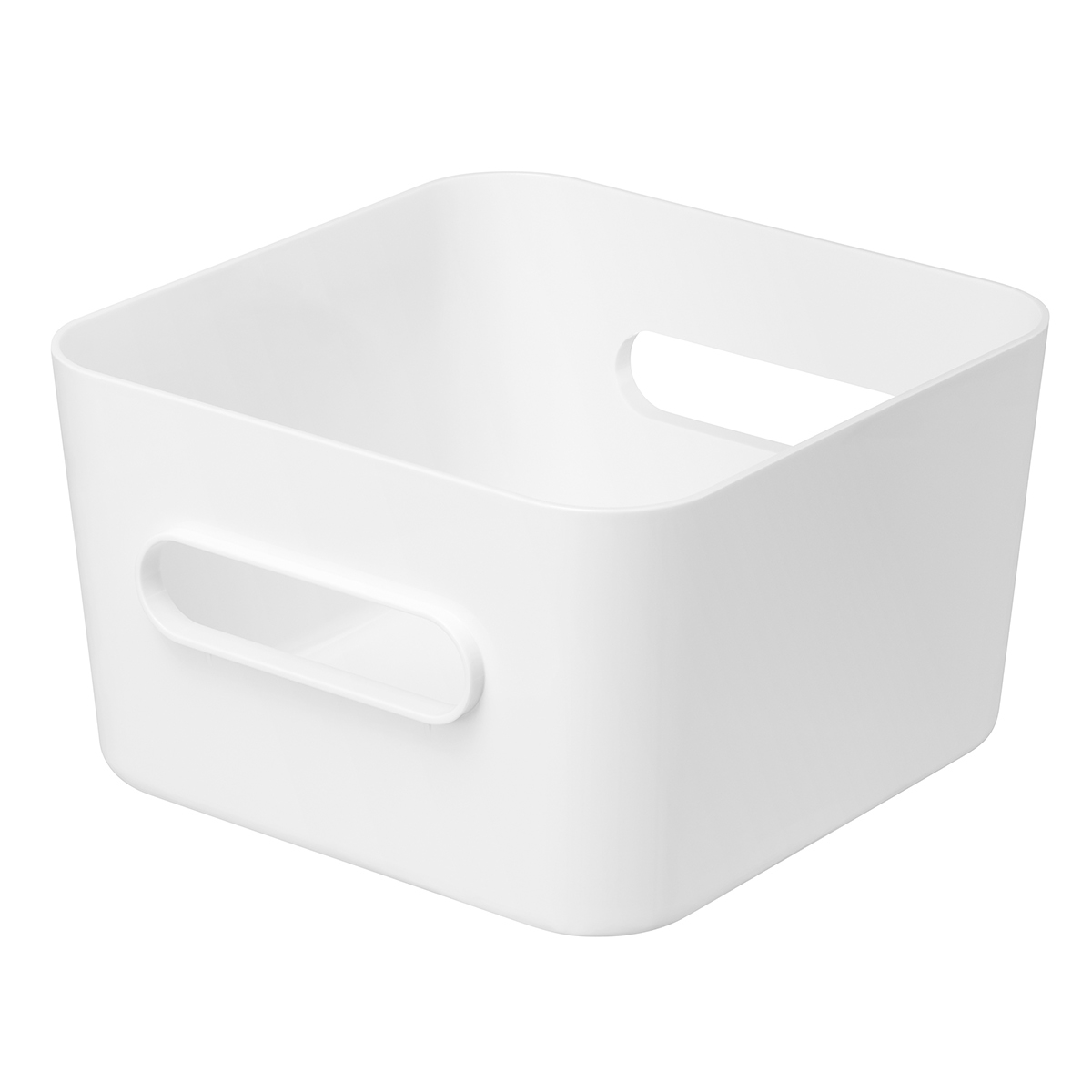 SmartStore Plastkasse OLIVIA SQUARE M - HVID