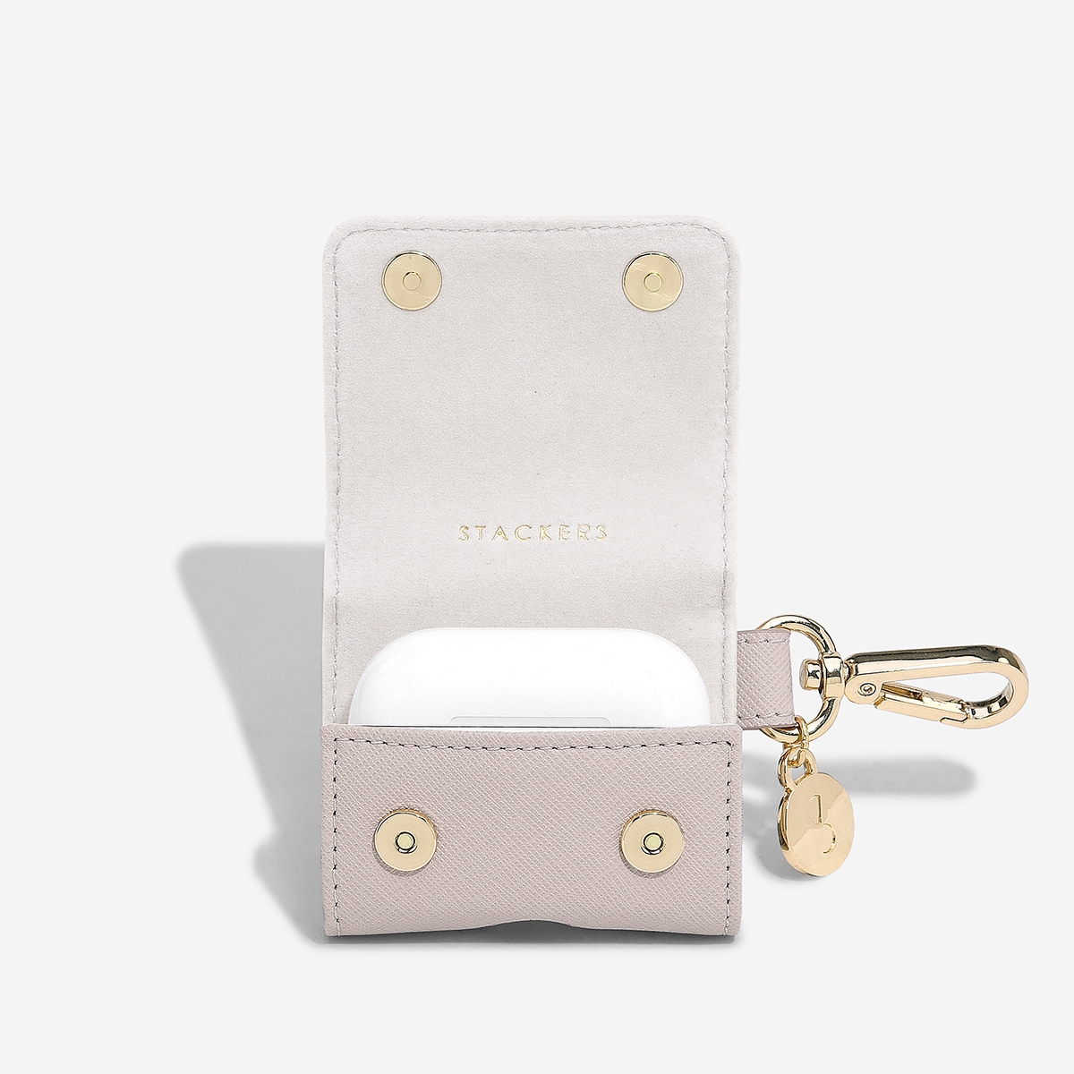 Stackers AirPod Case, Taupe