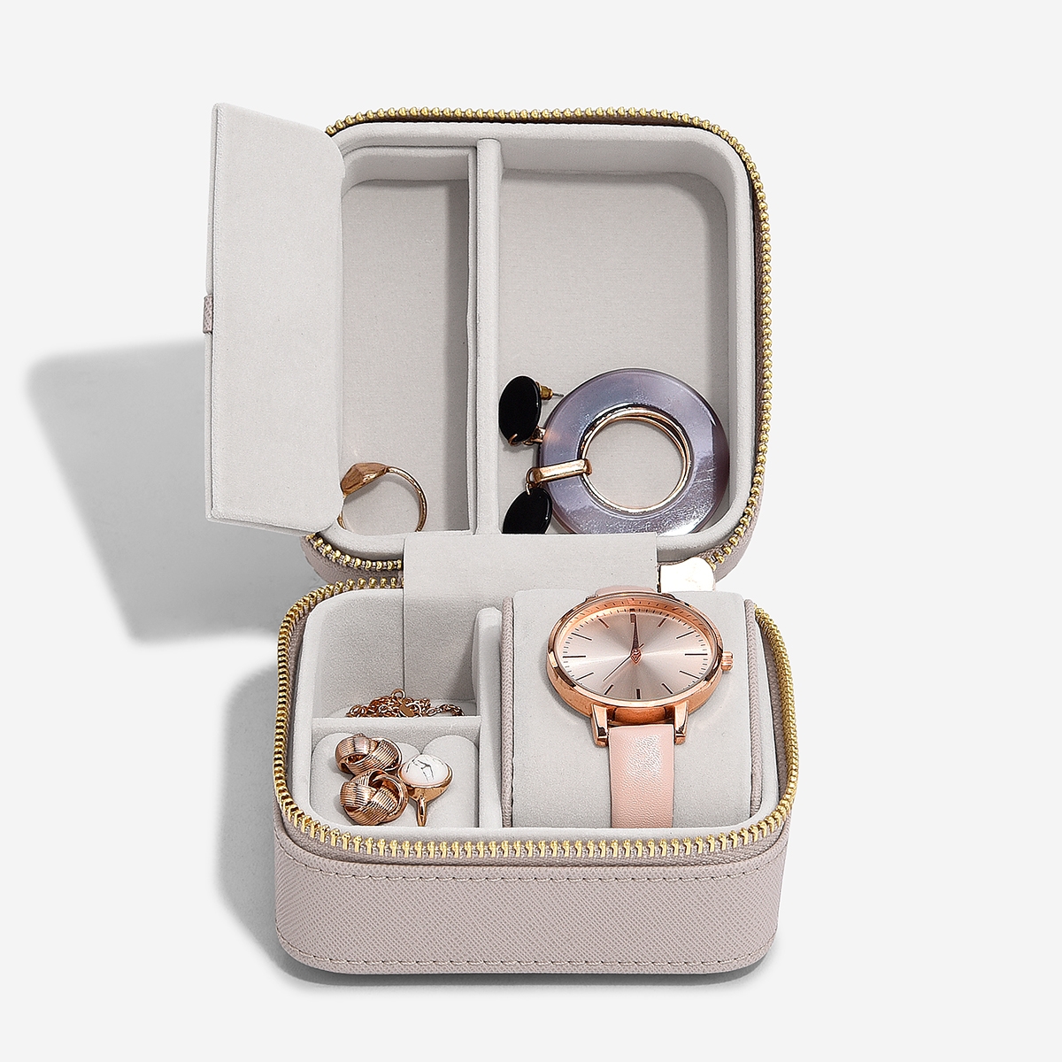 Stackers Rejse-etui til Ure, Taupe