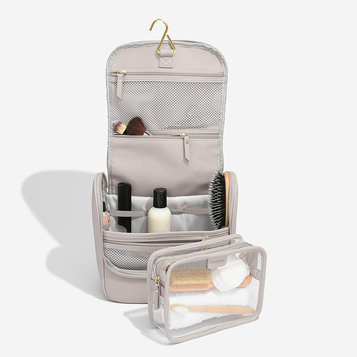 Stackers Toilettaske - Hanging, Taupe