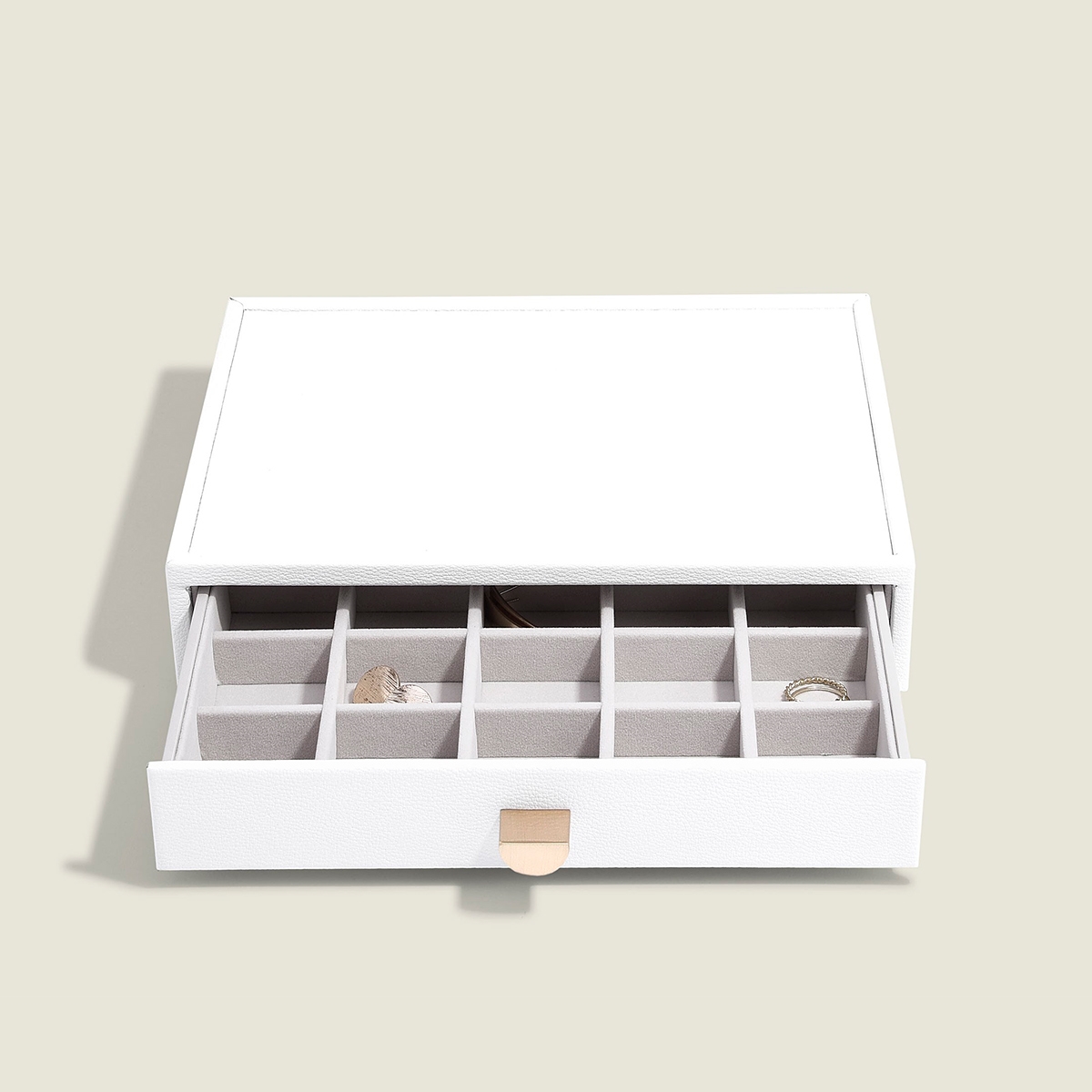Stackers LUX - CLASSIC - Mystacker LUX - 20 rum, Pebble White