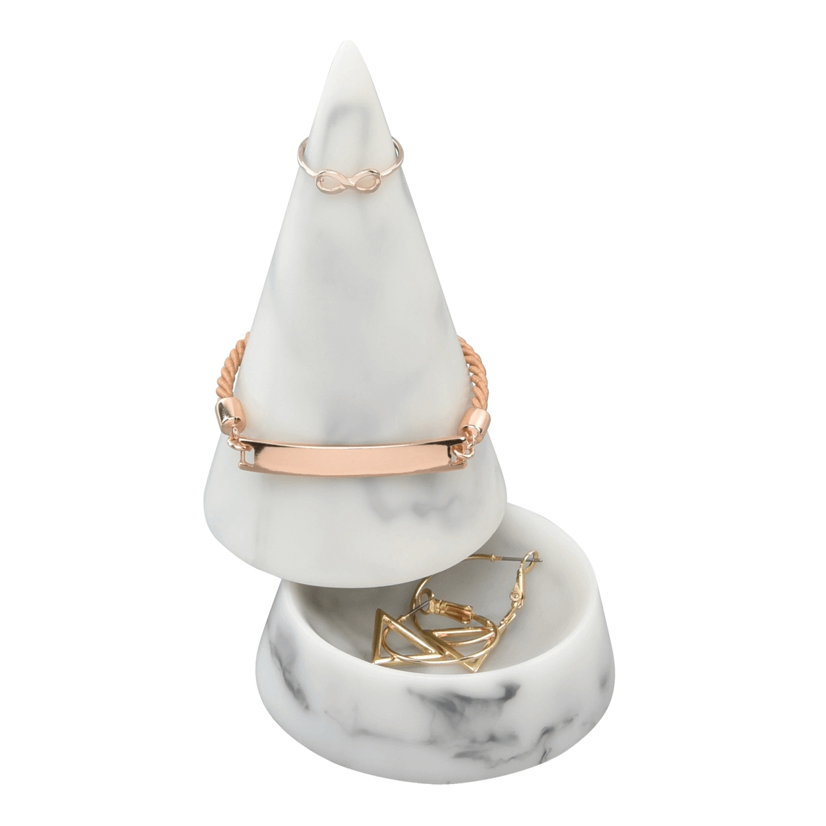 Stackers smykkeholder - Cone Peak - Marble, Large