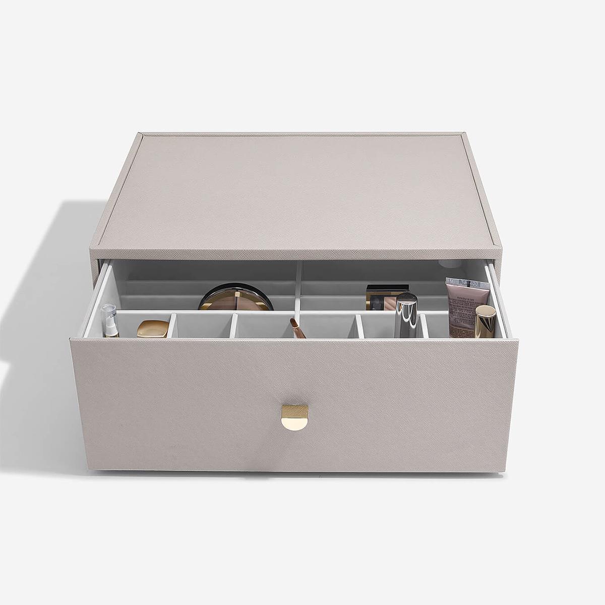 Stackers SUPERSIZE Make-up organiser skuffe - Taupe