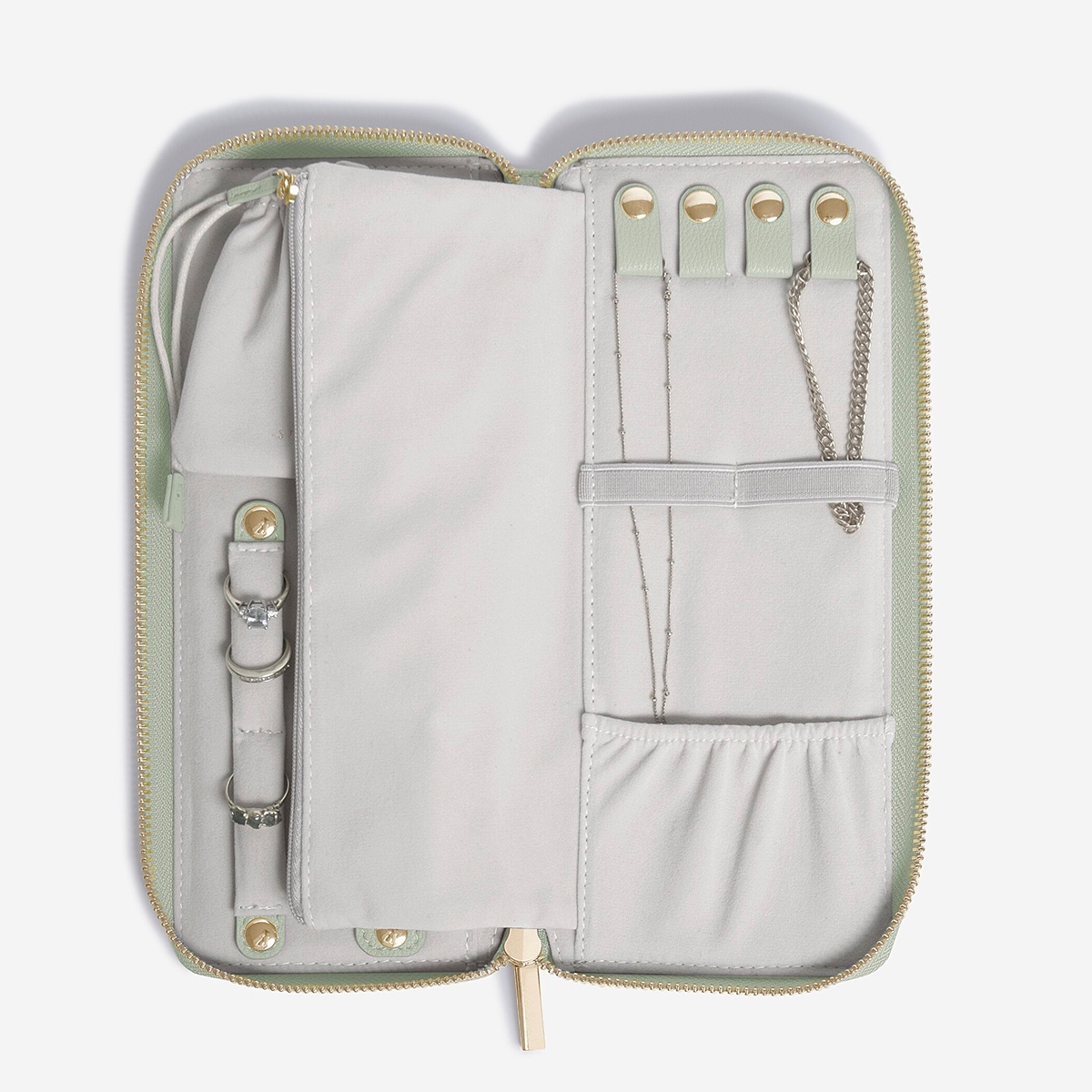 Stackers TOGO smykketaske - SAGE, MEDIUM
