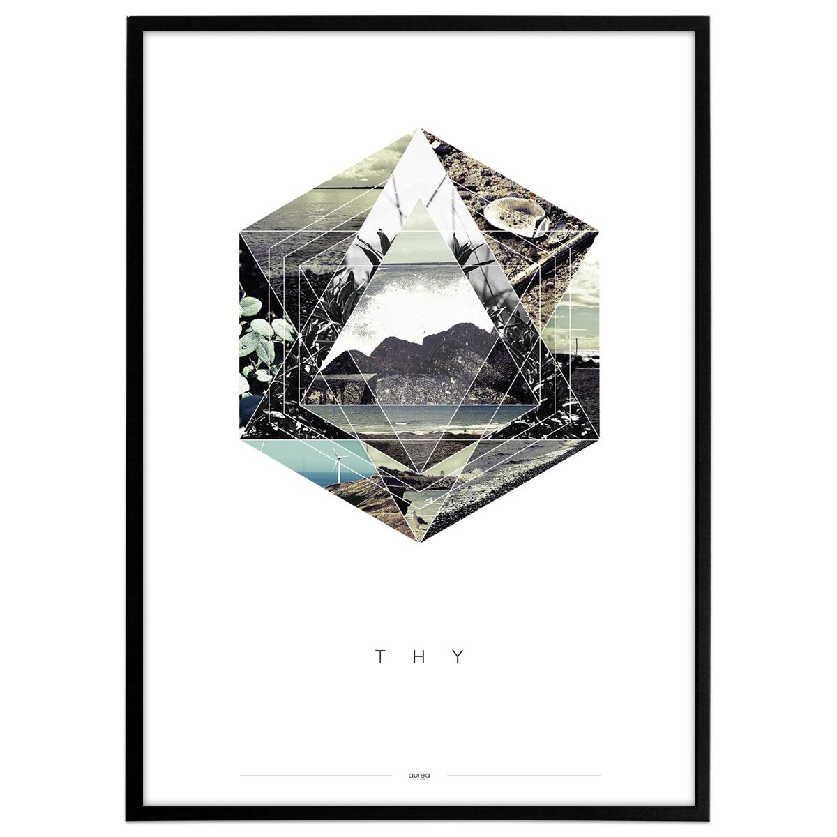 Plakat - Thy, grafisk