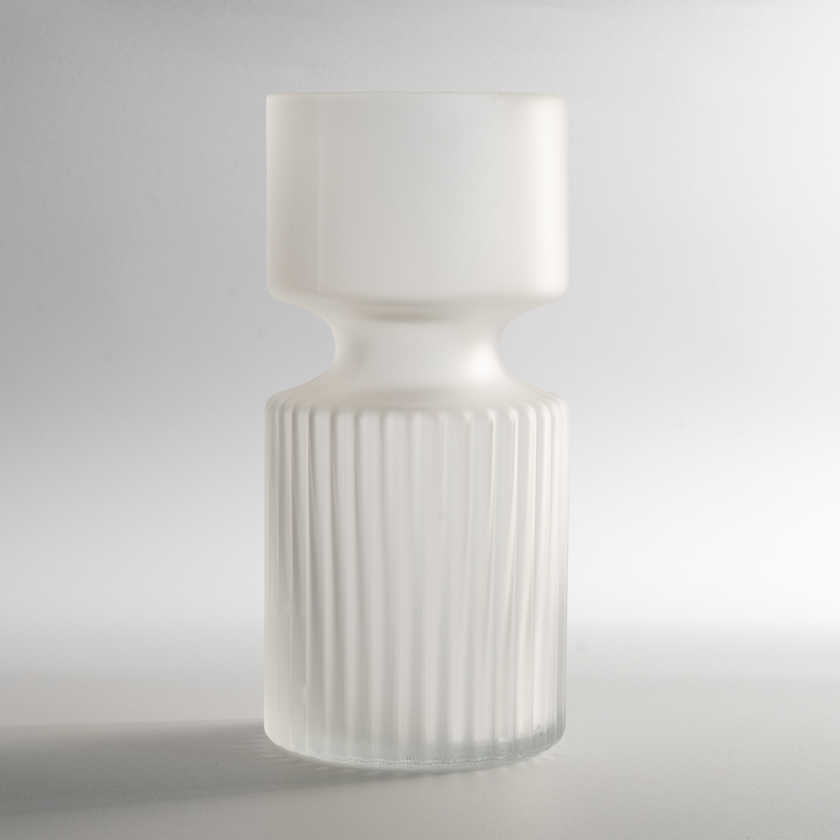 Wikholm Vase til Hyacinter - Frosted, Riffle - LARGE