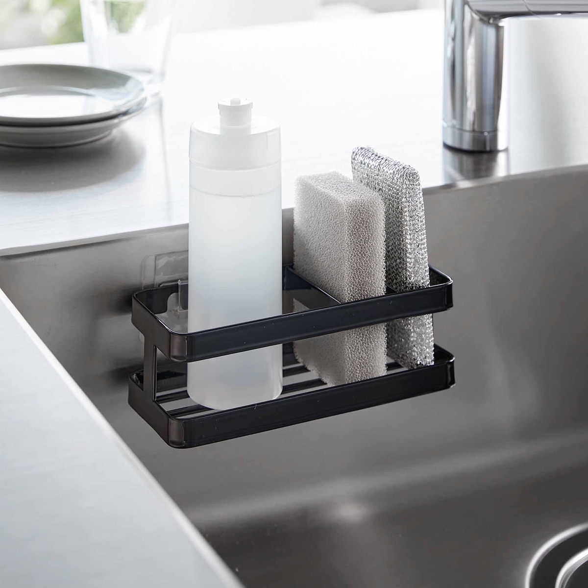 Yamazaki FILM Selvklæbende Sink Organizer, SORT